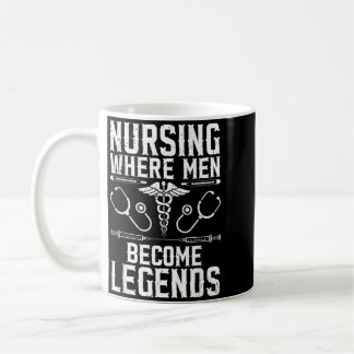 Murse Male Nurse Student Man Nurses Murse Rn Coffee Mug
