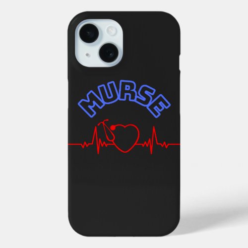 Murse Man Nurse men nurse male nurse T_Shirt iPhone 15 Case
