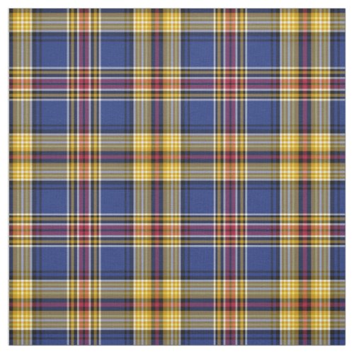 Murtagh Tartan Blue and Gold Irish Plaid Fabric