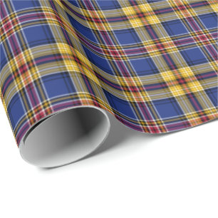 Murtaugh Clan Tartan Irish Plaid Pattern Wrapping Paper