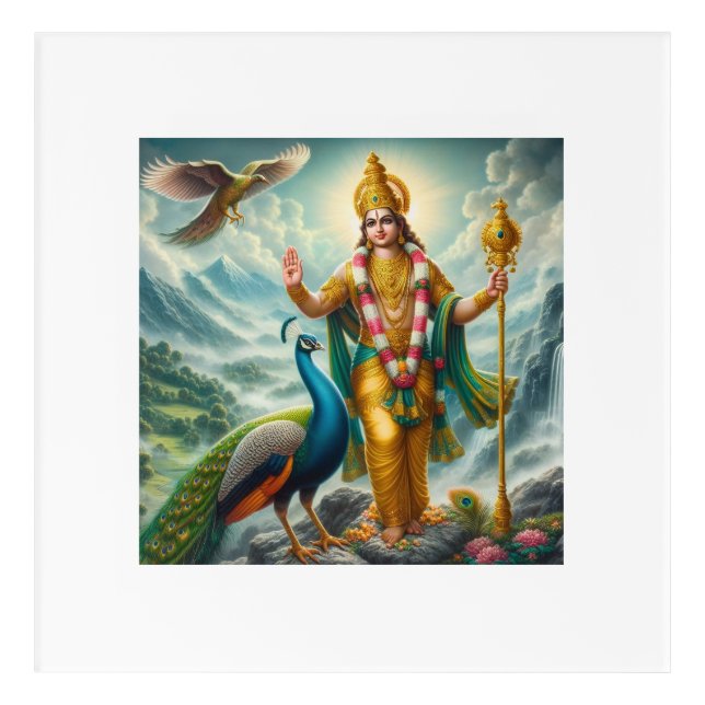 Murugan Acrylic Print (Front)