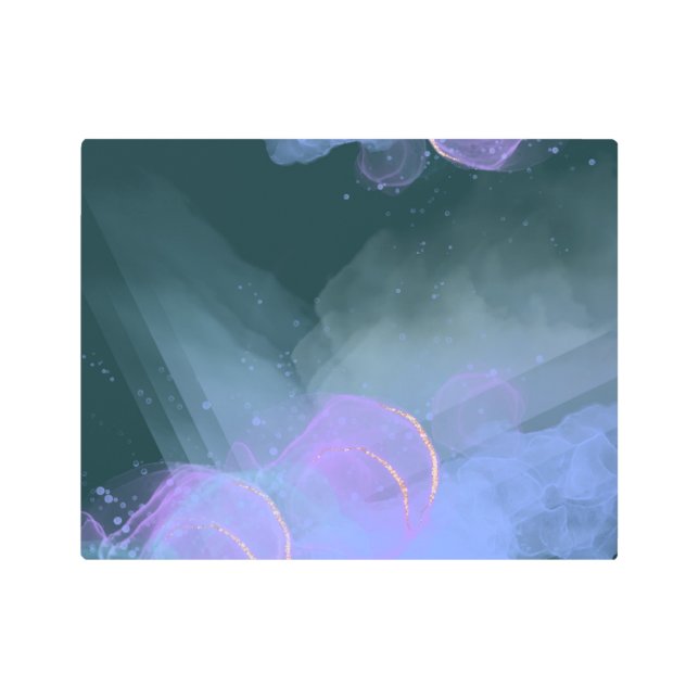 Murugi ArtStore Shadowed-Tides Metal Wall Art (Front)