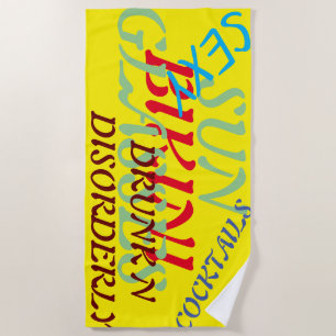 Murugi Beach & Pool Funky   Beach Towel