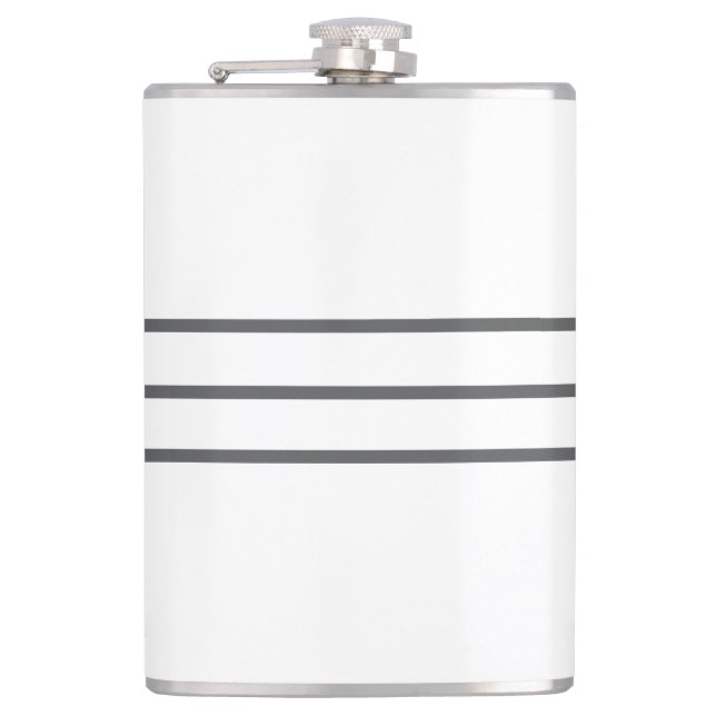 Murugi Drinkware Graphiteveil Vinyl Wrapped Flask (Front)