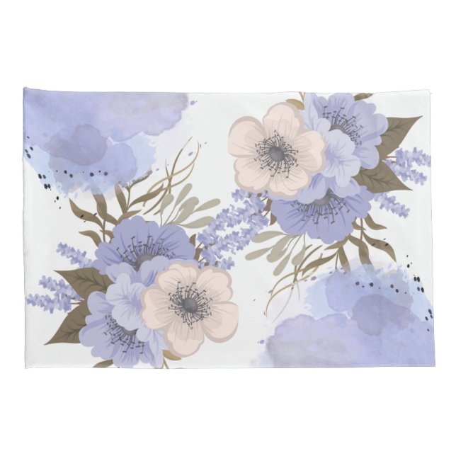 Murugi Luxe Beddings Amber Mist Pair of  Pillow Case (Back-Right)