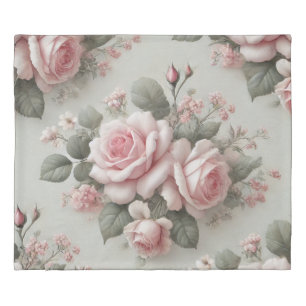 Murugi Luxe Beddings Petal Mist Symphony King Size Duvet Cover