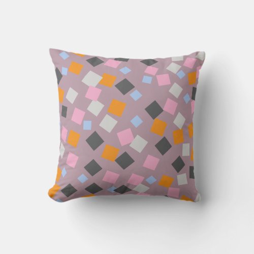 Murugi Luxe Home & Decor Rose Ash Throw Pillow