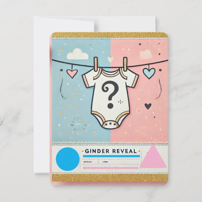 Murugi Moments Gender Reveal Card  (Front)