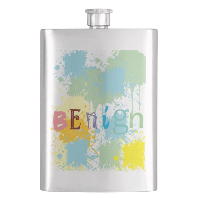 Murugi Mugs   Benign Classic  Flask (Front)