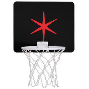 Murugi Sports & Indoors Crimson Star Mini Basketball Hoop