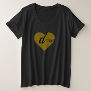 Murugi Wear Different Women's Plus-Size  Plus Size T-Shirt
