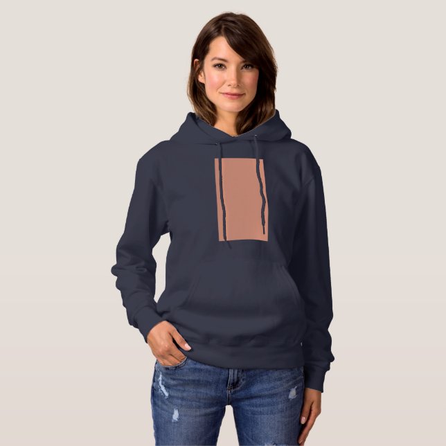 Murugi Wear VividTide Women's Basic Hoodie (Front Full)