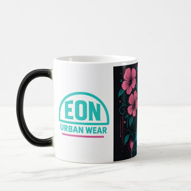 MUSA FLORAL COLOR MORPH MUG  (Left)