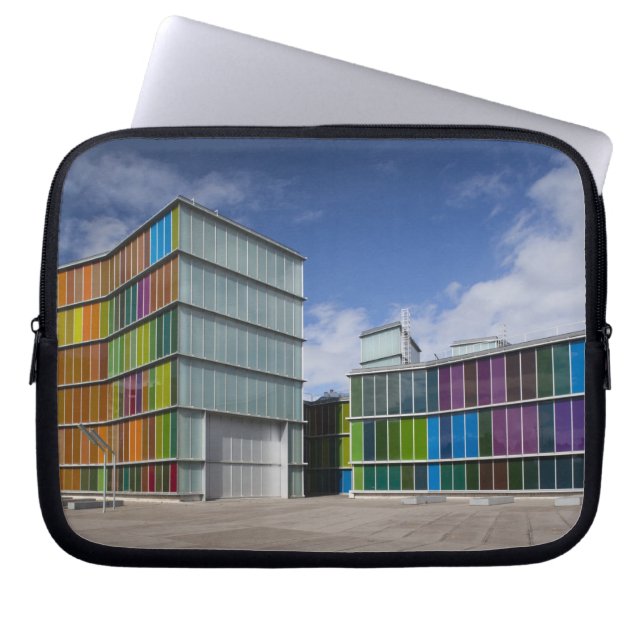 MUSAC, contemporary art museum Laptop Sleeve (Front)