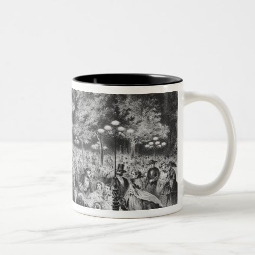 Musard concert at the Champs_Elysees 1865 Two_Tone Coffee Mug