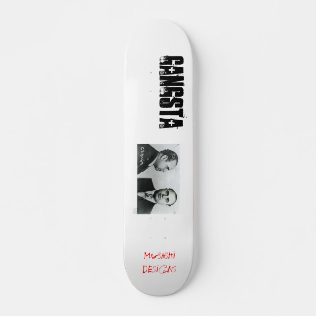Musashi Designs Capone Skateboard Deck (Front)