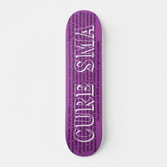 Musashi Designs Cure SMA Skateboard Deck (Front)