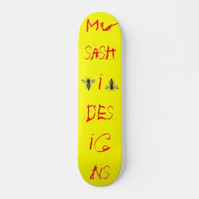 Musashi Designs King Bee Skateboard (Front)