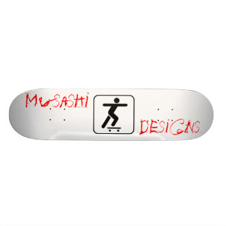 Musashi Designs Stickpusher Skateboard Deck