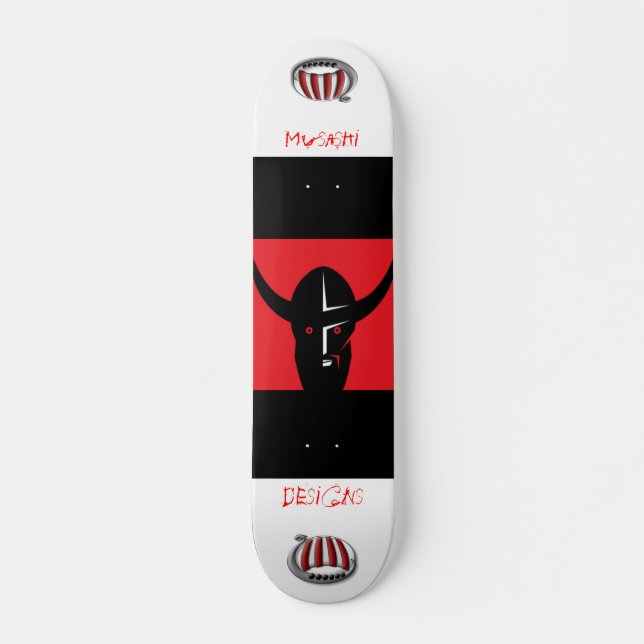 Musashi Designs Viking Ripper Skateboard Deck (Front)