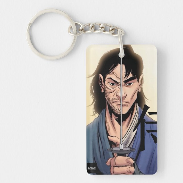 Musashi - wear the spirit in you keychain (Front)