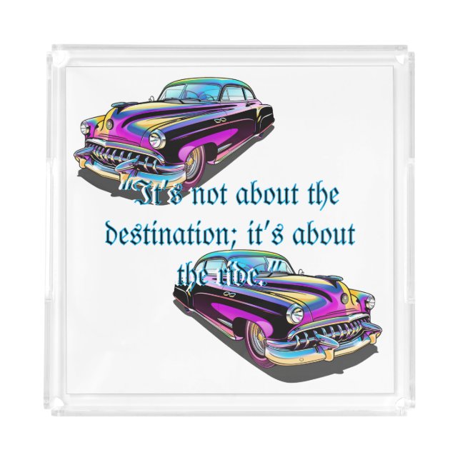 Muscle Car Acrylic Tray (Front)