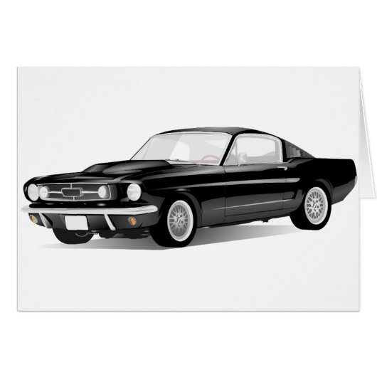 Muscle Car Cards (Front Horizontal)