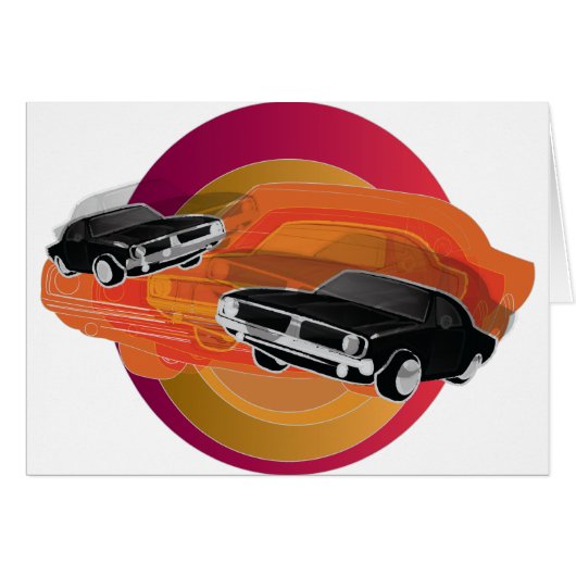 Muscle Car Cards (Front Horizontal)