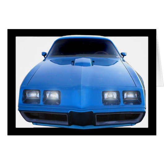 Muscle Car Cards (Front Horizontal)