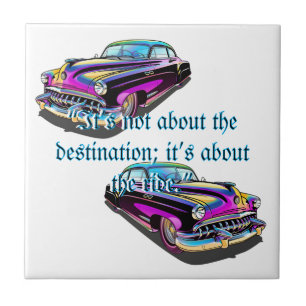 Muscle Car Ceramic Tile