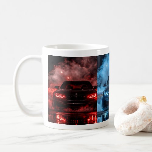 Muscle Car Coffee Mug – Dark Cinematic Sports Car