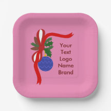 Muscle Car Designed Paper Plate