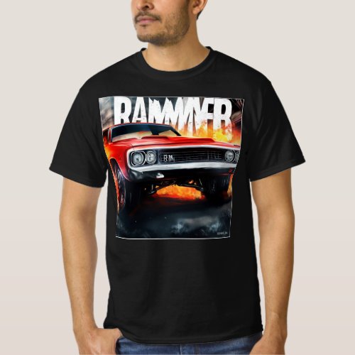 MUSCLE CAR HALLOWEEN Rammer 001 T_Shirt