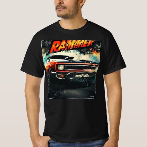MUSCLE CAR HALLOWEEN Rammer 029 T_Shirt