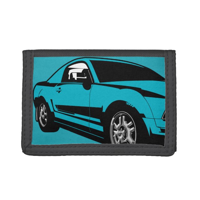 Muscle Car Men's Wallet (Front)