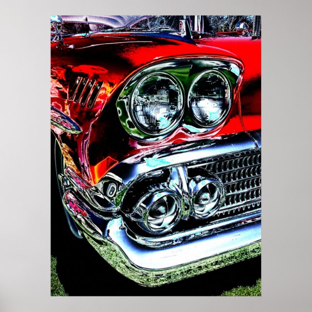 Muscle Car Poster (Front)