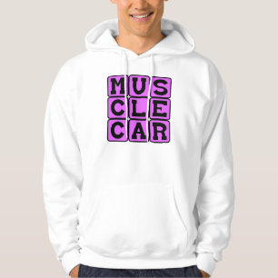 Muscle Car, Revving The Engine Hoodie