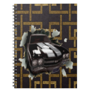 Muscle Car Spiral Notebook
