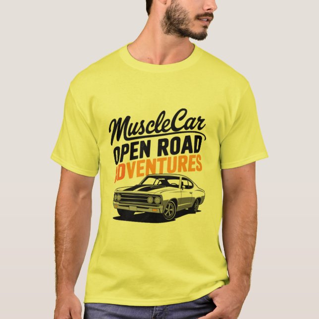 Muscle car T-Shirt (Front)