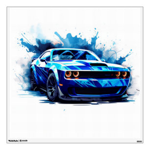Muscle Car Wall Decal