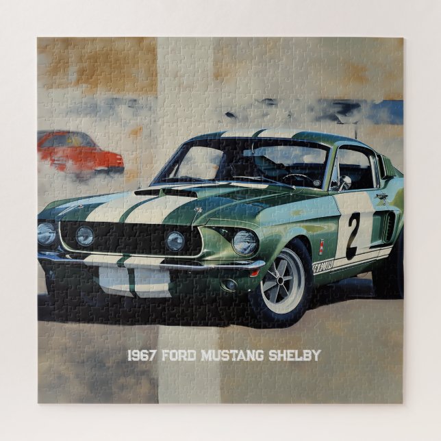 Muscle Cars Are Real - The Mustang Jigsaw Puzzle (Vertical)
