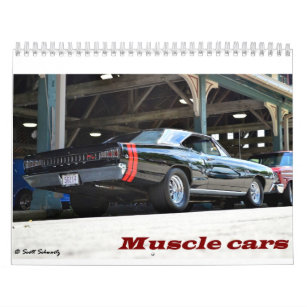  Muscle Cars Calendar