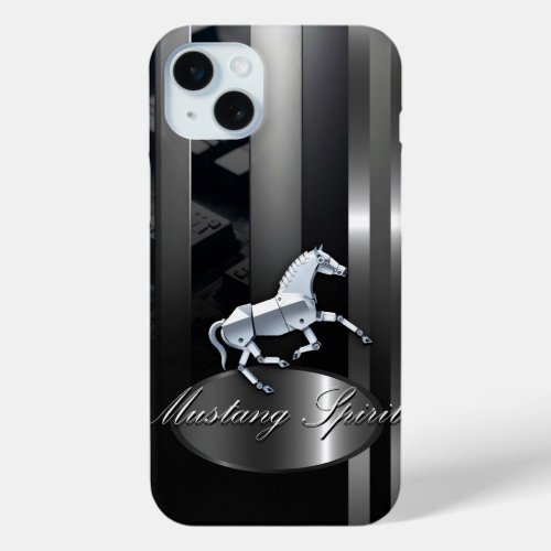 Muscle classic car trend mustang style gift iPhone 15 plus case