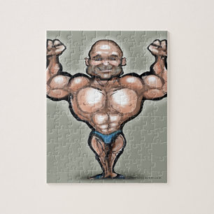 Muscle Dude Jigsaw Puzzle