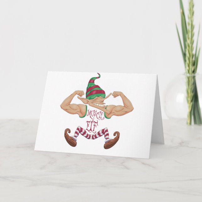 Muscle Elf Card (Front)