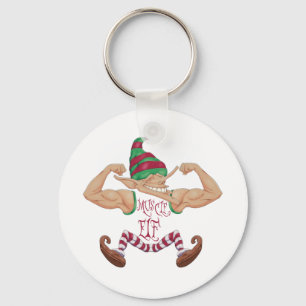 Muscle Elf Keychain