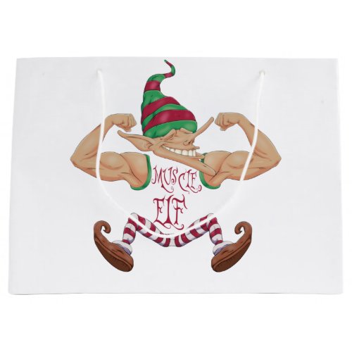 Muscle Elf Large Gift Bag