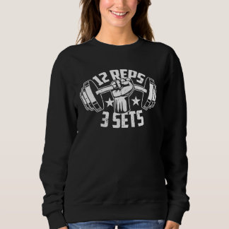 Muscle Gym Fitness Weight Lifting Workout Sweatshirt
