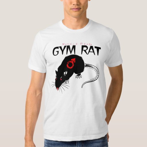 Muscle Head Gym Rat Shirts | Zazzle