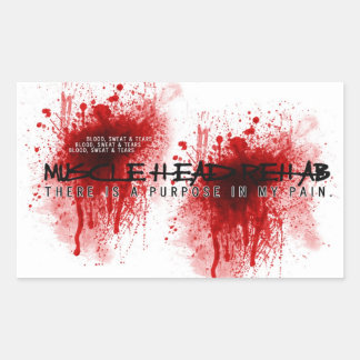 Muscle Head Rehab Stickers